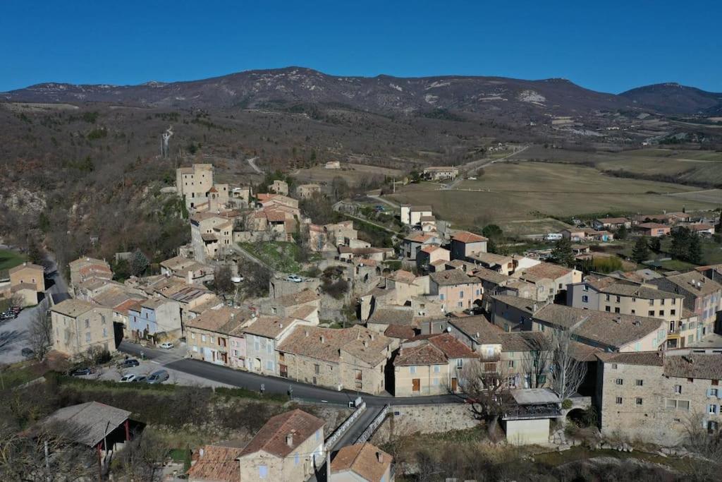 Gite Confortable Village Medieval Sainte-Jalle Baronnies Provencales المظهر الخارجي الصورة